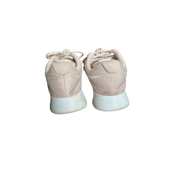 Nike Womens Tanjun Running Shoes Particle Beige Pink 812655-202 Ladies Size 7.5 - Picture 4 of 6